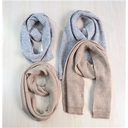 Толстый теплый толстый вязаный шерстяной шарф CALVIN KLEI*N ОРИГИНАЛ!