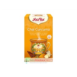 Yogi Tea Infusion Chaï Curcuma 17 sachets
