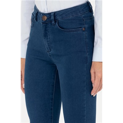 Kadın Koyu Mavi Jean Pantolon