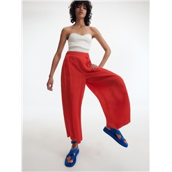 Hose mit weitem Bein