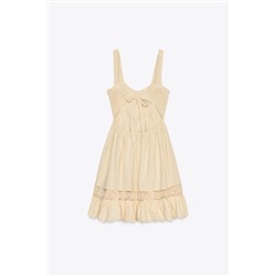 COMBINED KNIT DRESS