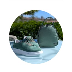 КОМБО S710VERDE + AB Zapatos mochila NAPA manzana АКЦИЯ