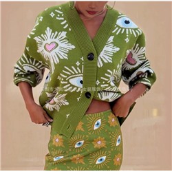 Cвободный женский кардиган