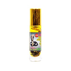 Тайский роликовый бальзам-ингалятор Snake / Snake Thai Herb oil balm-inhaler