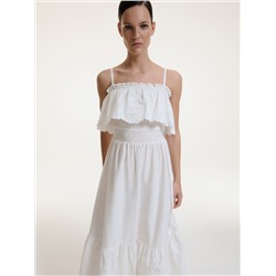 Kleid mit dekorativem Ausschnitt