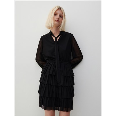 Kleid mit Rüschen