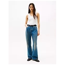Ribbed Stretch-Cotton V-Neck Tank