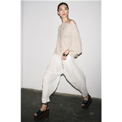 PLAIN KNIT LAYERED TOP
