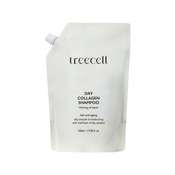 TREECELL Day Collagen Shampoo Morning of Resort (Refill) Дневной шампунь для волос с коллагеном Воскресное утро 520мл