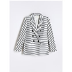 Gestreifte Jacke