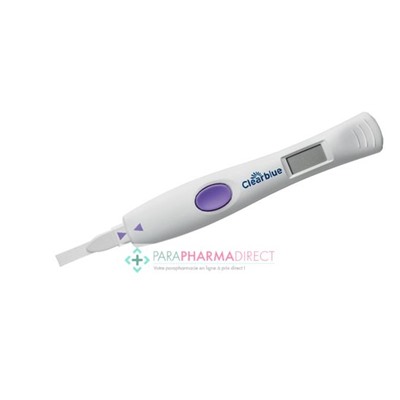 Clearblue Tests d'Ovulation Digital Avancé avec Lecture de Deux Hormones "4 jours" x10
