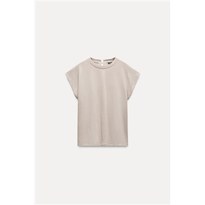 T-SHIRT WITH BACK TIES
