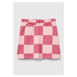 United Colors of BenettonKız Çocuk Pembe Dama Desenli Etek Pembe