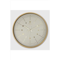 Rogen Home 30 Cm Gerçek Cam Sessiz Mekanizma Dekoratif Duvar Saati D-218-A-11