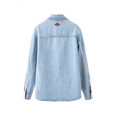 Camisa vaquera Azul