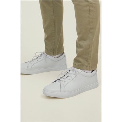 Zapatillas de piel Blanco