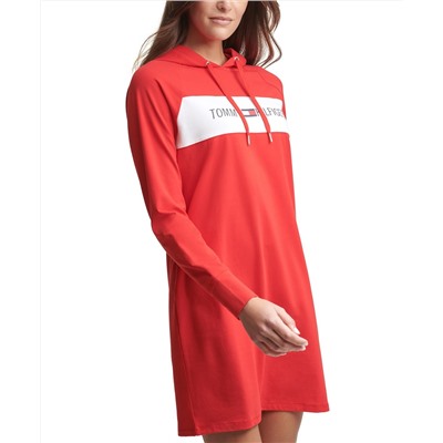Tommy Hilfiger Sport Logo Hoodie Dress