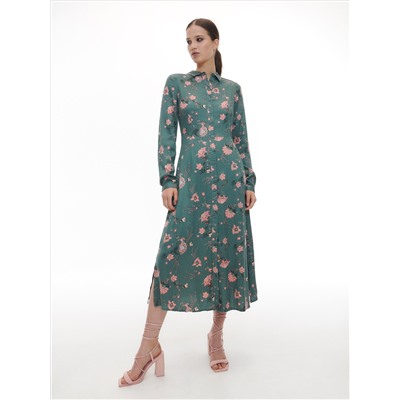 Hemdblusenkleid aus Viskose