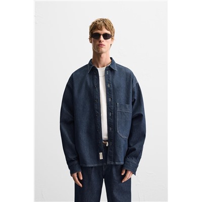 SOBRECAMISA DENIM BOLSILLO