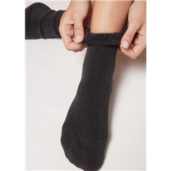 Kurzsocken aus Thermo-Baumwolle