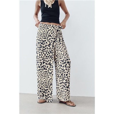 FLOWING WRAP TROUSERS