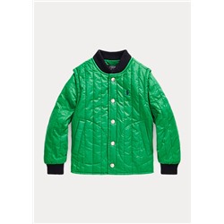 Boys 2-7 Convertible Water-Repellent Jacket
