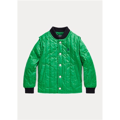 Boys 2-7 Convertible Water-Repellent Jacket