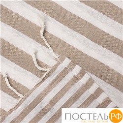 Полотенце Пештемаль LoveLife Marine, цв. мокко, 75х170 см, 80% хл, 20% пэ, 190 г/м2 10424762