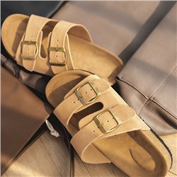 Женские пляжные шлепки в стиле Birkenstoc*k