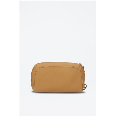 Bolso de mano de piel Lena Marrón