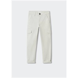 Pantalón cargo bolsillos -  Niño | MANGO OUTLET España