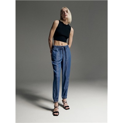 Jogger aus Tencel™ Lyocell