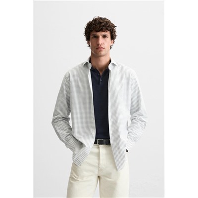 CAMISA SLIM FIT CUADROS