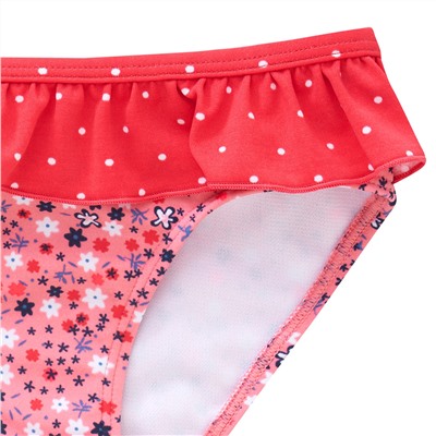 Mädchen Bikini mit floralem Muster