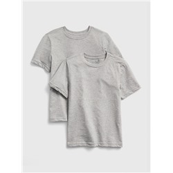 Kids Short Sleeve Undershirt (2-Pack)