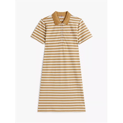 Stripe Polo Dress