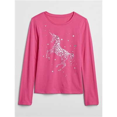 Kids Graphic Long Sleeve T-Shirt