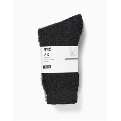Pack de 3 Pares de Calcetines