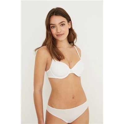 BEAUTIFUL Sujetador relleno microfibra blanco
