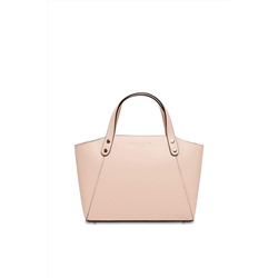 Bolso de piel Parl Rosa claro