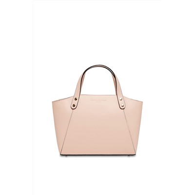 Bolso de piel Parl Rosa claro