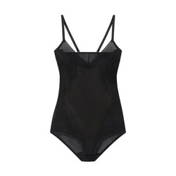 Body moldeador tul negro