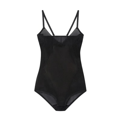 Body moldeador tul negro