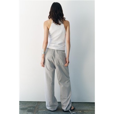 ZW COLLECTION LOOSE FIT LOW-RISE JEANS