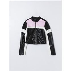 FAUX LEATHER JACKET