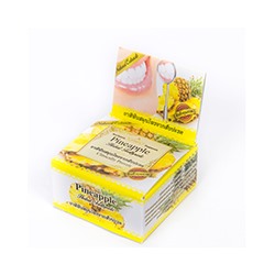 Зубная паста концентрированная отбеливающая с ананасом ROCHJANA 25 гр / ROCHJANA Toothpaste Pineapple 25 gr