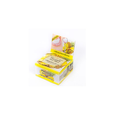 Зубная паста концентрированная отбеливающая с ананасом ROCHJANA 25 гр / ROCHJANA Toothpaste Pineapple 25 gr