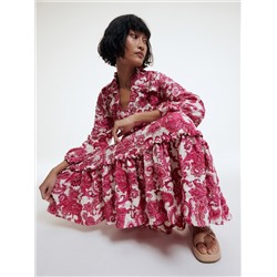 Gemustertes kleid