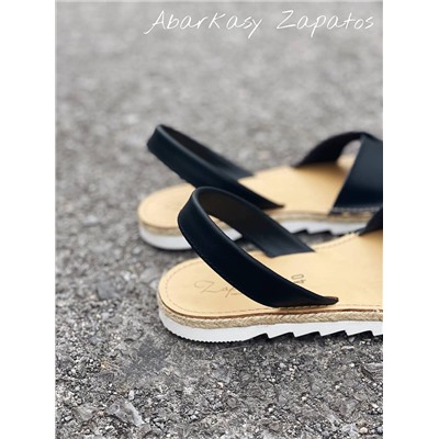 Босоножки от испанского производителья Ab.Zapatos Cruz-Yute marino АКЦИЯ