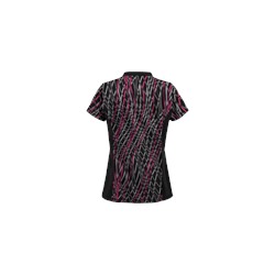UA Zippity Zappity Black Scrub Top